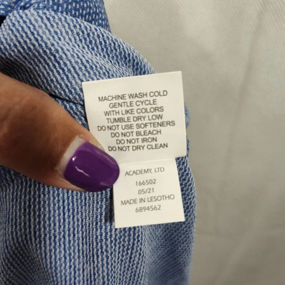 BCG Blue Tank Top Women Size M Sleeveless Athletic Workout Open Back - Picture 7 of 7